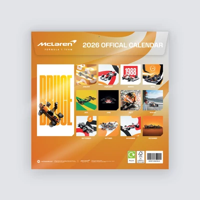 McLaren falinaptár 2026