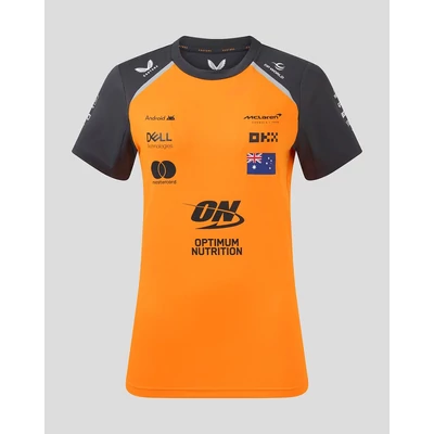 McLaren női póló - Team Piastri narancssárga