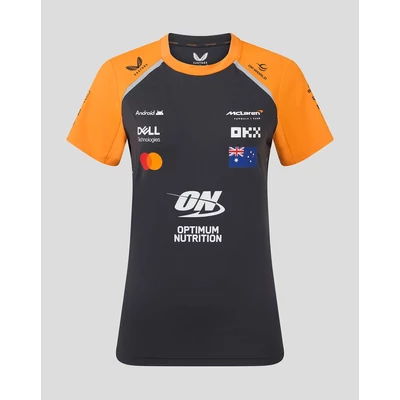 McLaren női póló - Team Piastri sötétszürke