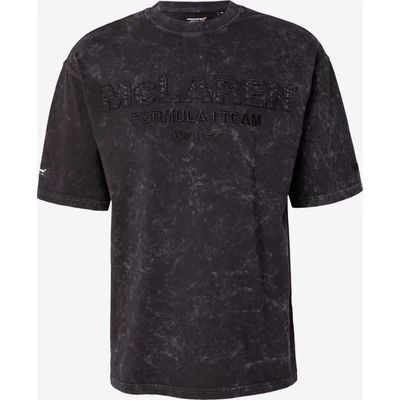 McLaren póló - Racing Washed Oversized fekete