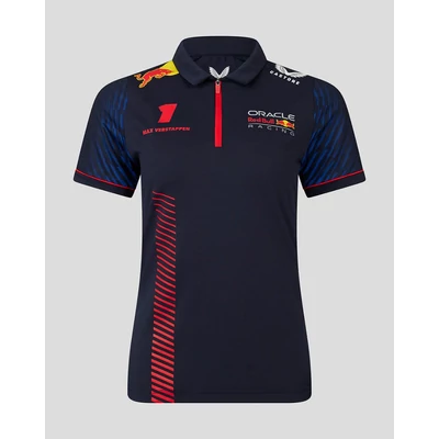 Red Bull Racing női galléros póló - Team Verstappen Line II