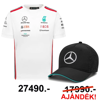 Mercedes szurkolói csomag - Team Line White II