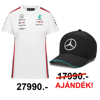 Mercedes szurkolói csomag - Team Line White női