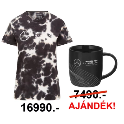 Mercedes szurkolói csomag - Tie Dye női
