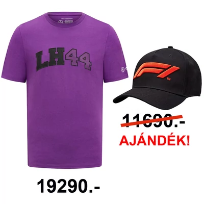 Lewis Hamilton szurkolói csomag - LH44 lila