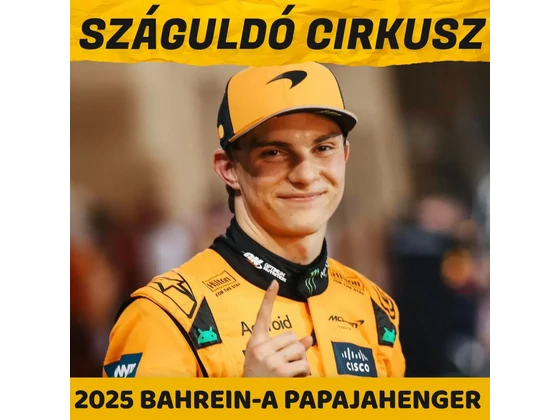 2025 bahreini nagydíj - A papajahenger