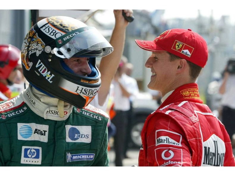Visszapillantó - 2002 Monza, Irvine 3. a Jaguar Racinggel