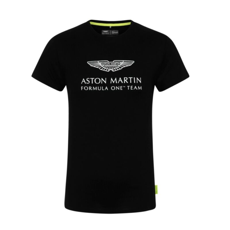 Aston Martin póló - Team Logo fekete