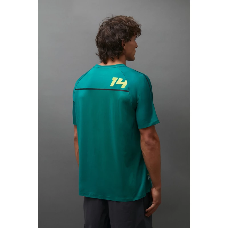 Kimoa póló - Alonso Logo Tech zöld