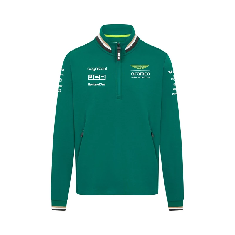Aston Martin pulóver - Team Line Zip
