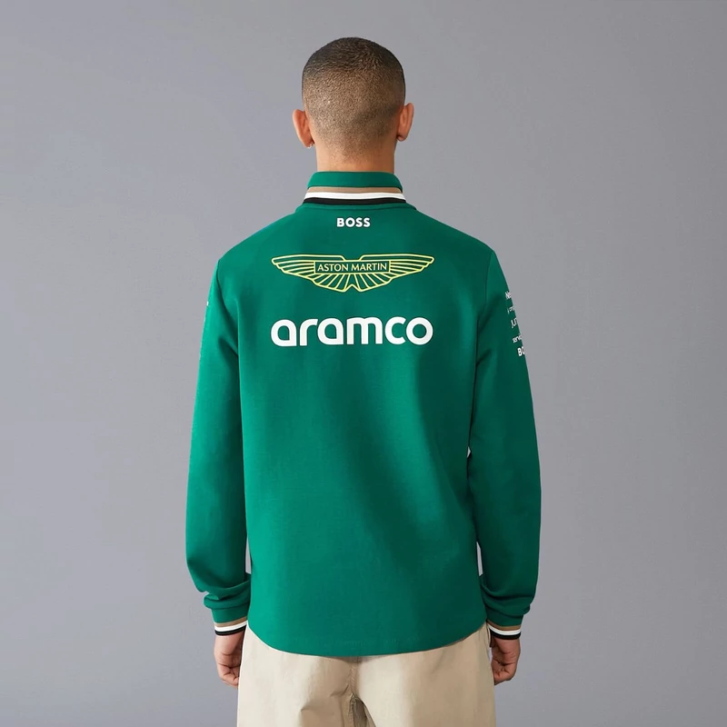 Aston Martin pulóver - Team Line Zip