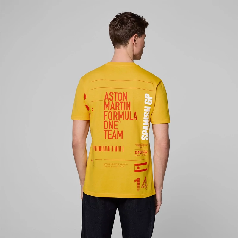 Aston Martin póló - Alonso Spanish GP Limited Edition
