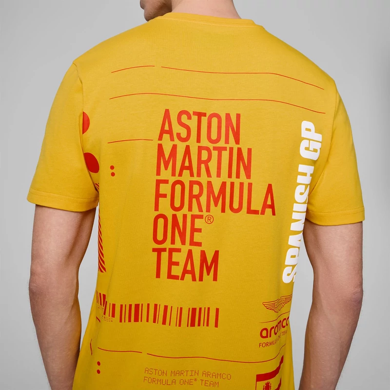 Aston Martin póló - Alonso Spanish GP Limited Edition