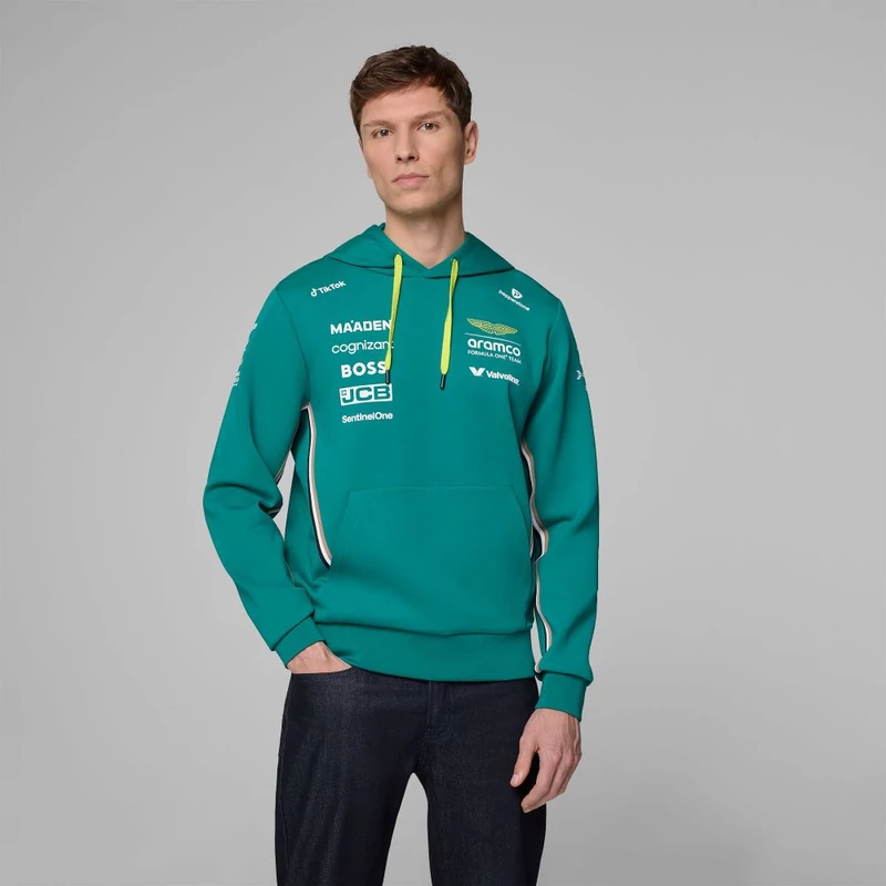 Aston Martin pulóver - Team Hoody