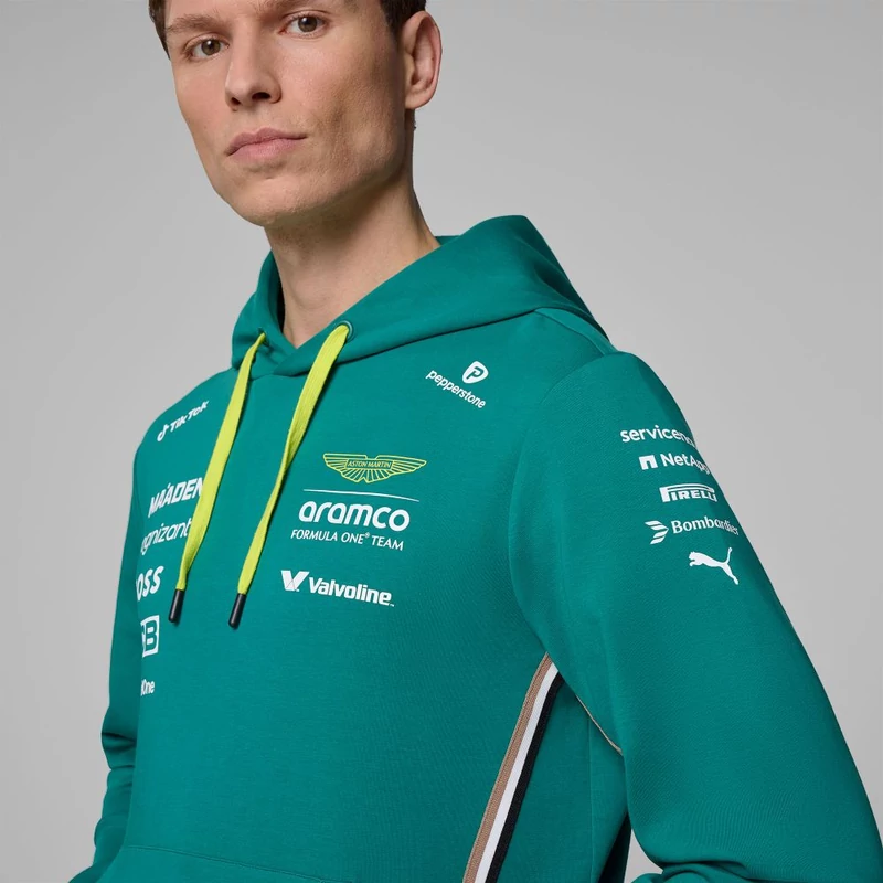 Aston Martin pulóver - Team Hoody