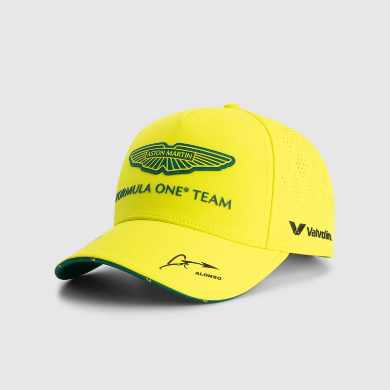 Aston Martin sapka - Driver Fernando Alonso sárga