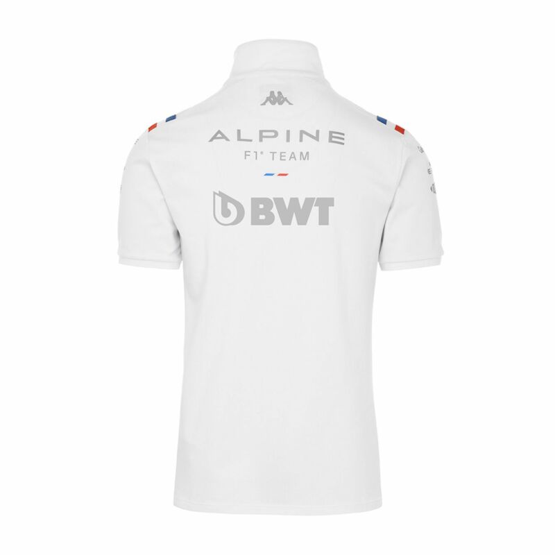 Alpine galléros póló - Team White