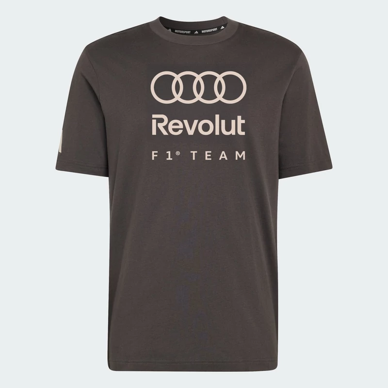 Audi póló - Large Team Logo DNA sötét