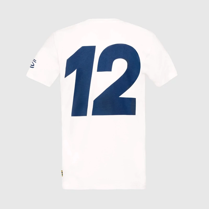 Senna póló - Senna 12 fehér