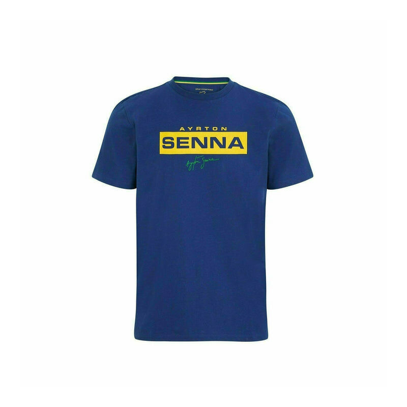 Senna póló - Ayrton Senna kék