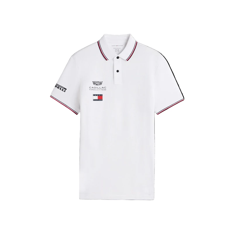 Cadillac galléros póló - Team fehér