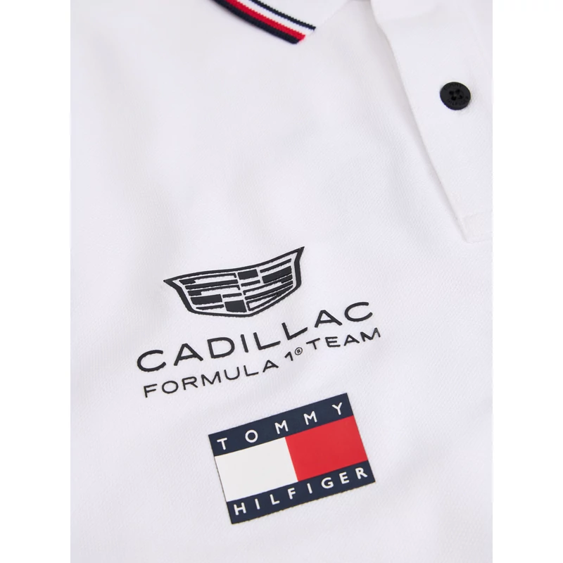 Cadillac galléros póló - Team fehér