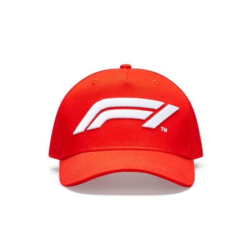Forma 1 sapka - F1 Logo piros