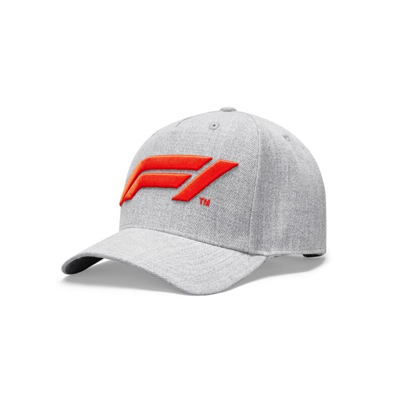 Forma 1 sapka - F1 Logo szürke