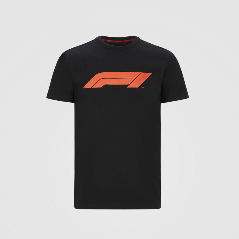 Forma 1 póló - F1 Logo fekete