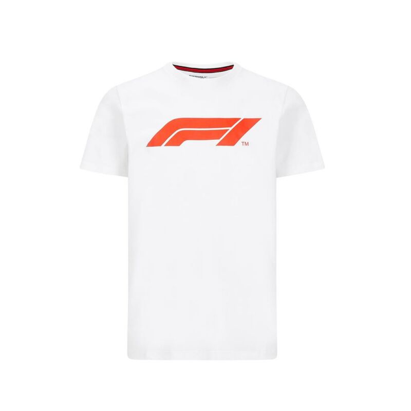 Forma 1 póló - F1 Logo fehér