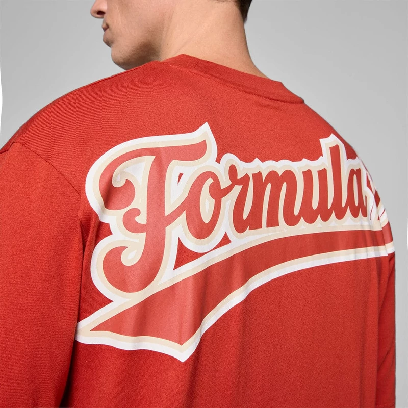 Forma 1 póló - Heritage piros