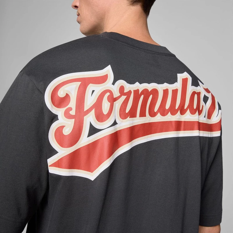 Forma 1 póló - Heritage fekete