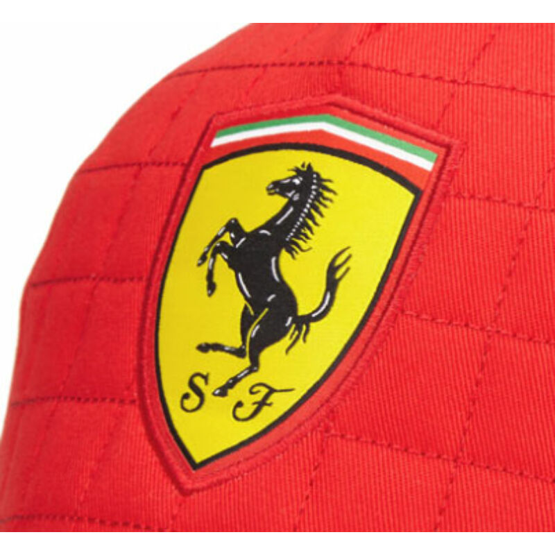 Ferrari sapka - Scudetto Quilt Stich piros