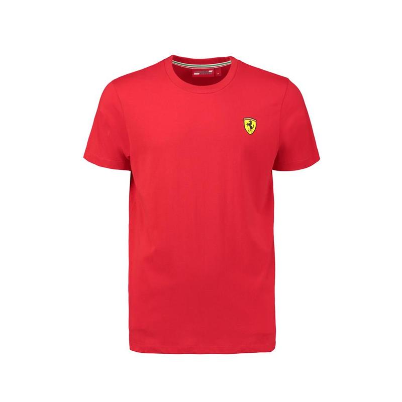 Ferrari póló - Classic Small Scudetto piros