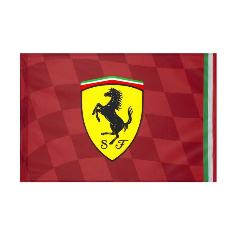 Ferrari zászló - Scudetto Italy Medium