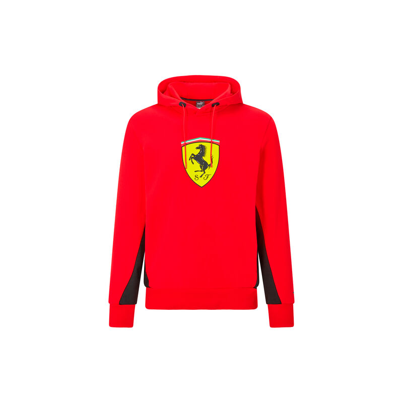 Ferrari pulóver - Scudetto Duocolor piros