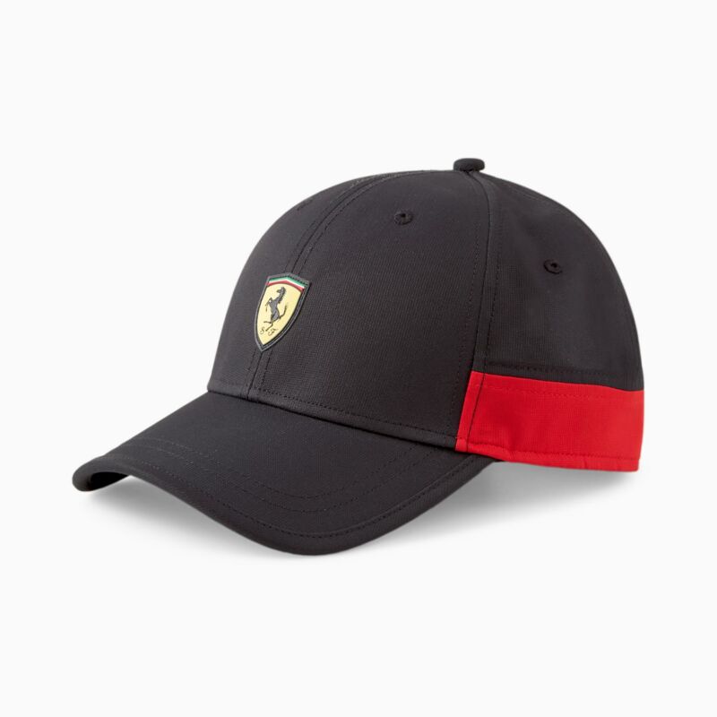 Ferrari sapka - Contrast Stripe fekete