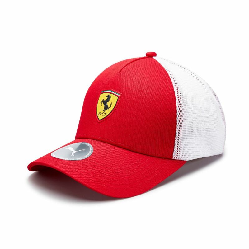 Ferrari sapka - Scudetto Trucker piros