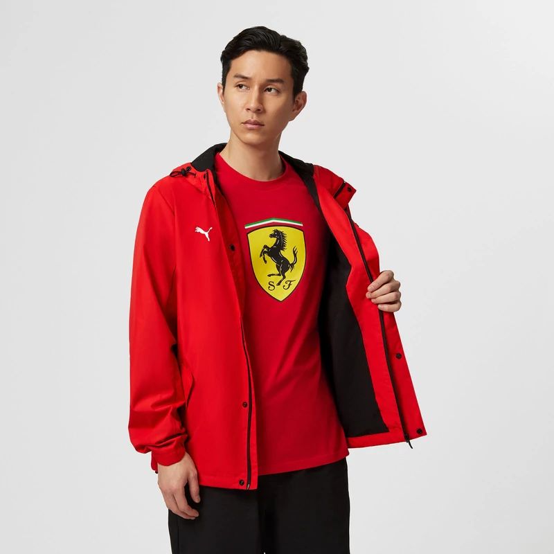 Ferrari kabát - Scudetto Lightweight piros