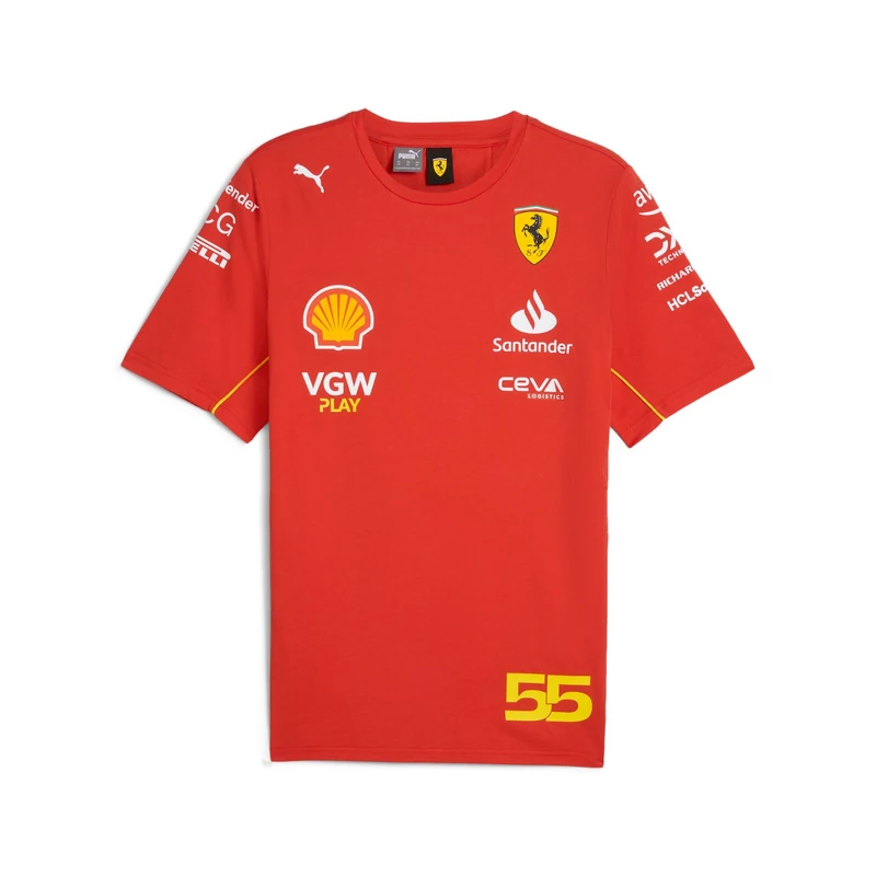 Ferrari póló - Team Line Carlos Sainz