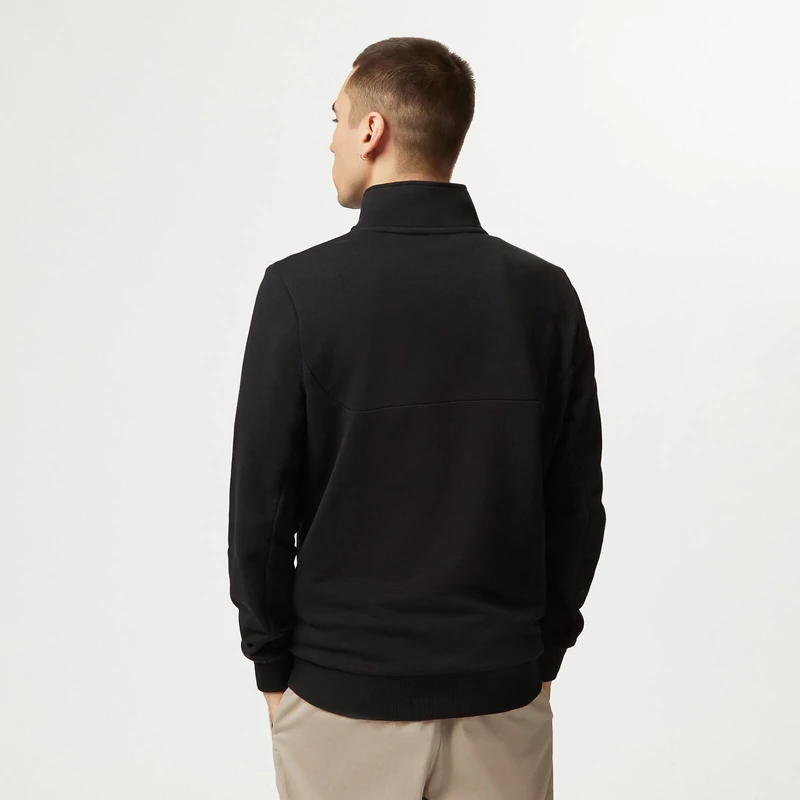Ferrari pulóver - Scudetto Quarter Zip fekete