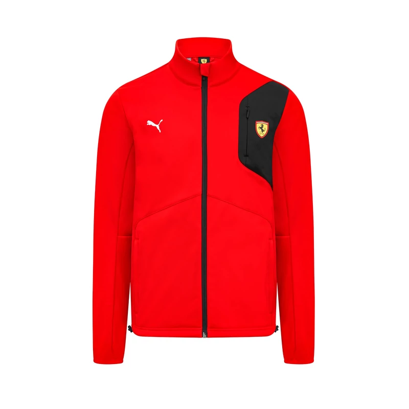 Ferrari softshell kabát - Scudetto piros
