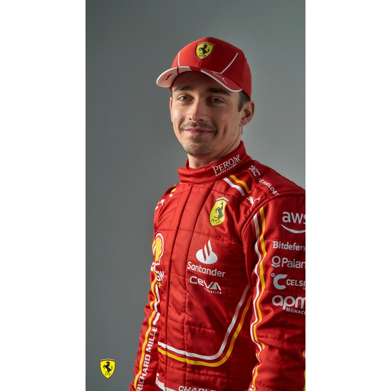 Ferrari gyerek sapka - Driver Charles Leclerc
