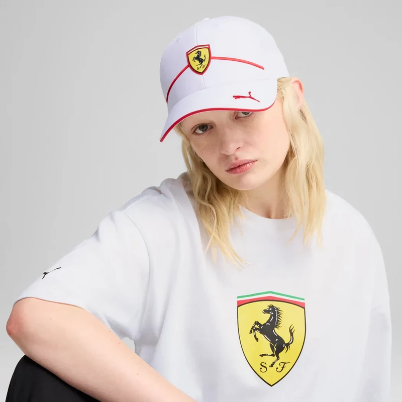 Ferrari sapka - Scudetto Contrast Line fehér