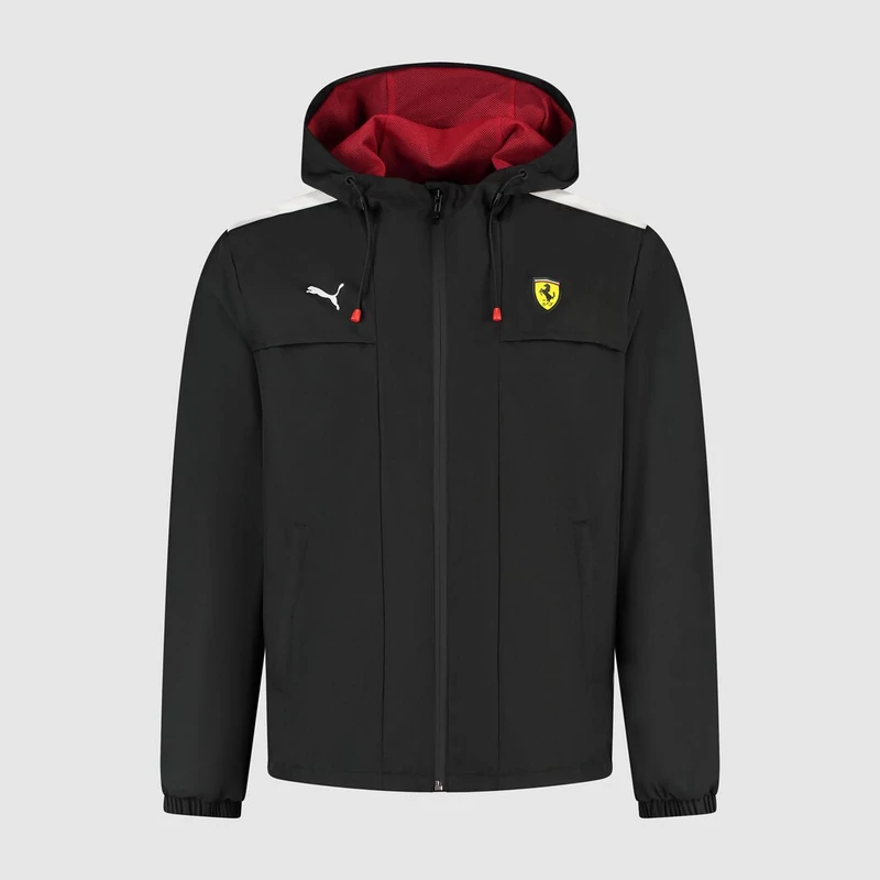 Ferrari kabát - Scudetto Duocolor fekete