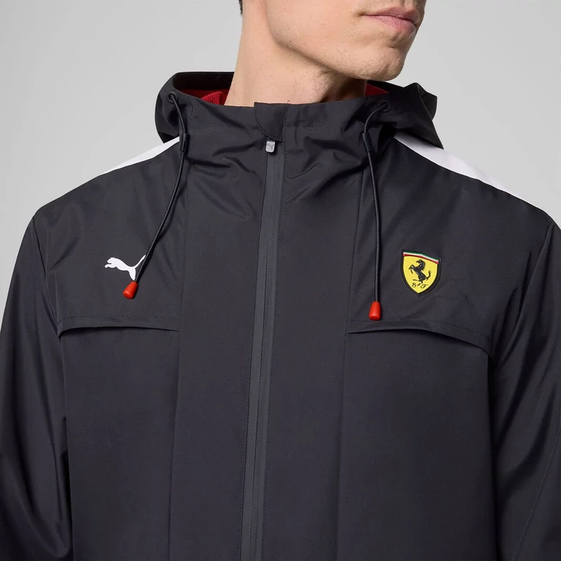 Ferrari kabát - Scudetto Duocolor fekete