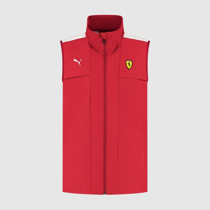 Ferrari mellény - Scudetto Duocolor piros