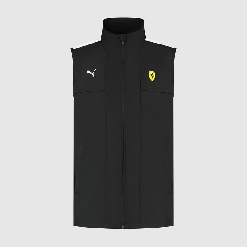 Ferrari mellény - Scudetto Duocolor fekete