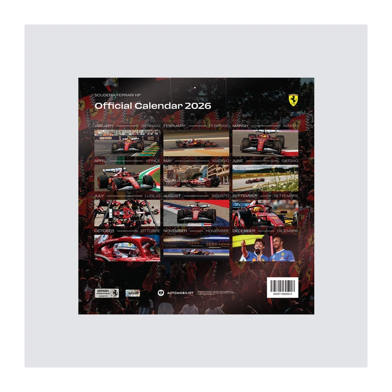 Ferrari falinaptár 2026