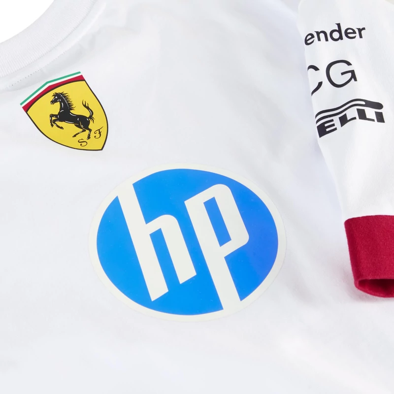 Ferrari póló - Driver fehér